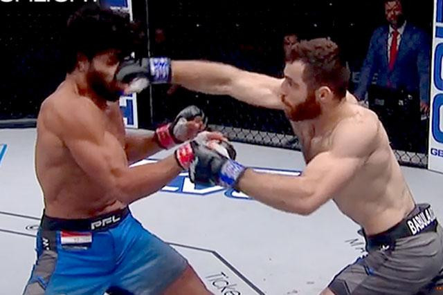 Itso Babulaidze ra đòn chuẩn xác. Itso Babulaidze ra đòn chuẩn xác.