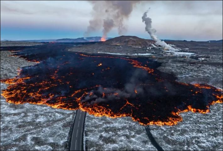 Băng tan có thể khiến núi lửa phun trào