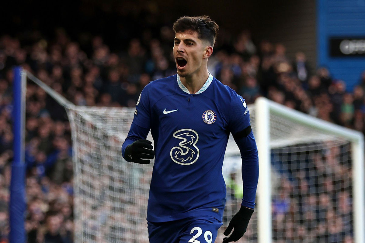 =2. Kai Havertz (Chelsea, năm sinh: 1999, định giá chuyển nhượng: 70 triệu euro).