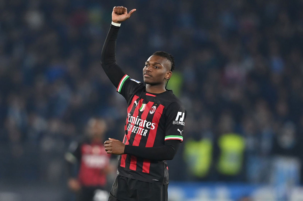 1. Rafael Leao (AC Milan, năm sinh: 1999, định giá chuyển nhượng: 85 triệu euro).