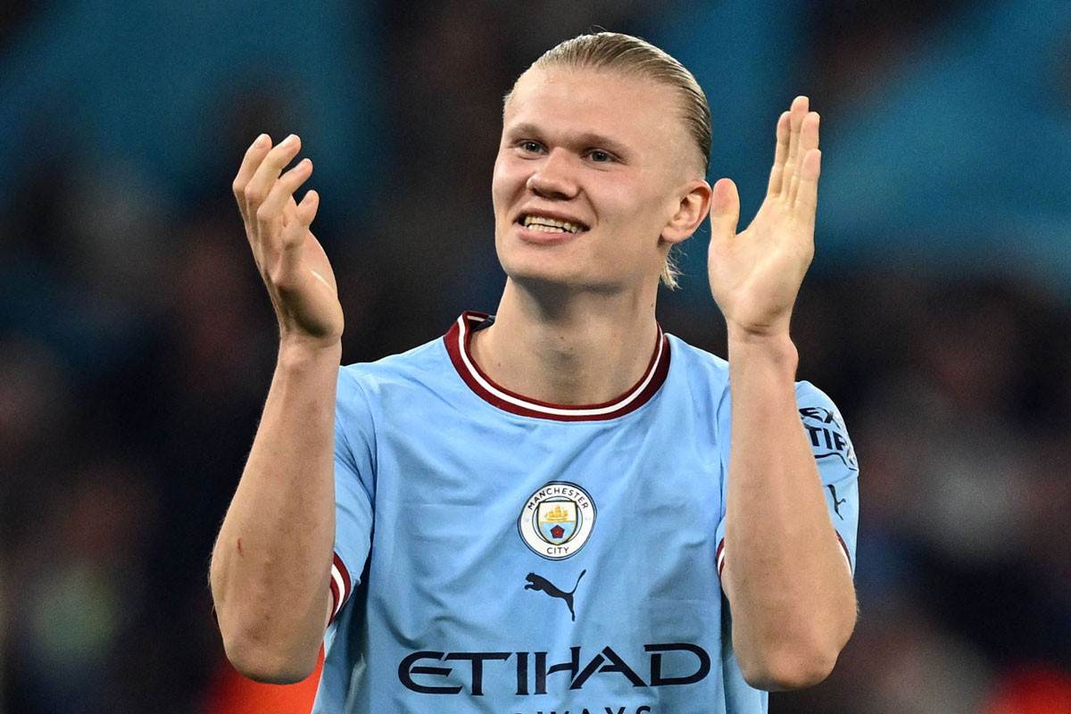 1. Erling Haaland (Man City).