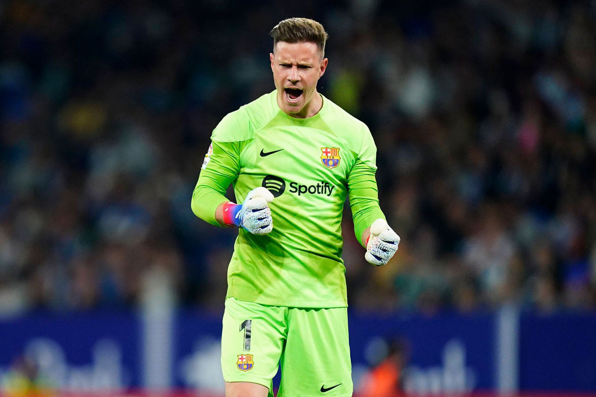 10. Marc-Andre ter Stegen (Barcelona).