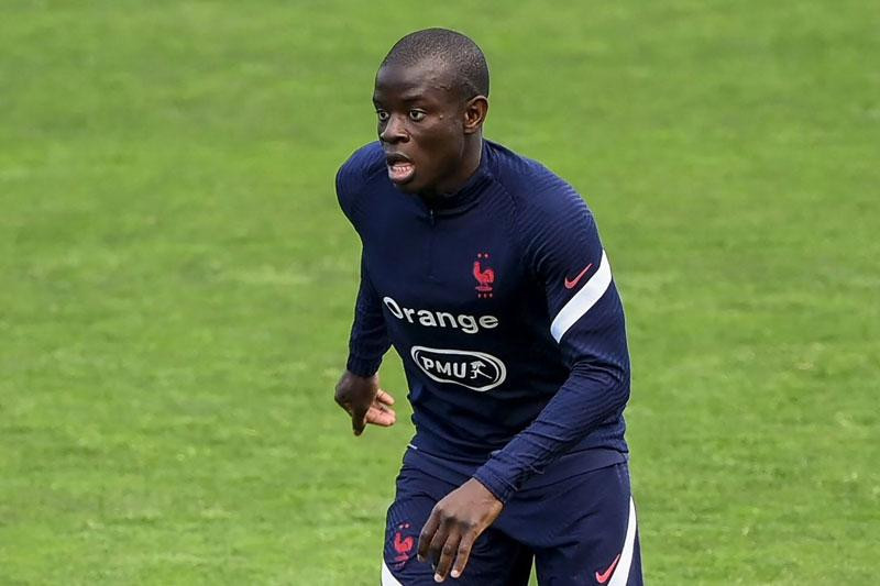 Kante là cầu thủ không thể thiếu nơi tuyến giữa. Ảnh: Getty.