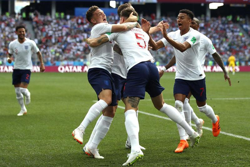 7. Anh (số lần tham dự các kỳ World Cup tính đến hết năm 2018: 15, tổng số bàn thắng ghi được: 91 bàn). 7. Anh (số lần tham dự các kỳ World Cup tính đến hết năm 2018: 15, tổng số bàn thắng ghi được: 91 bàn).