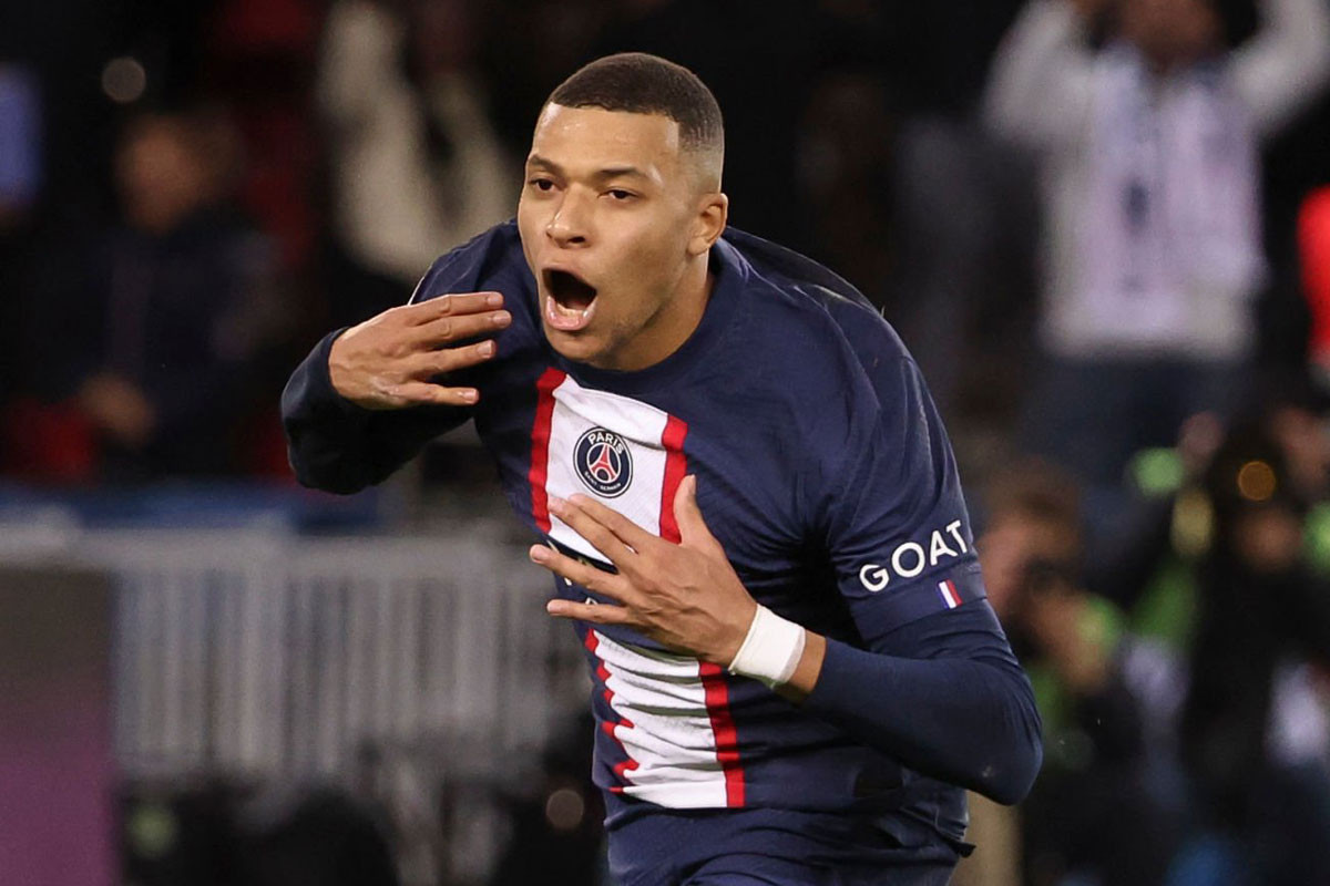 =4. Kylian Mbappe (Paris Saint-Germain, 13 bàn, 26 điểm).