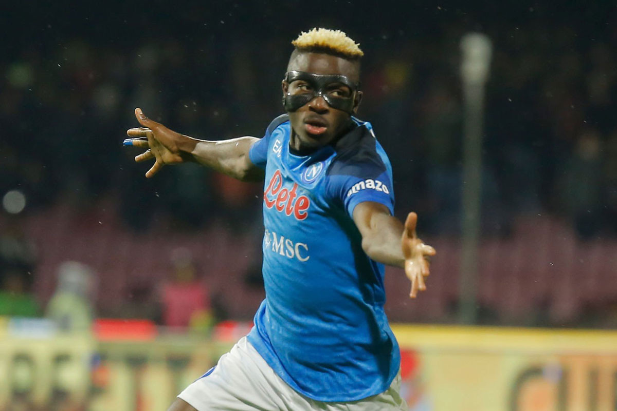 =4. Victor Osimhen (Napoli, 13 bàn, 26 điểm).