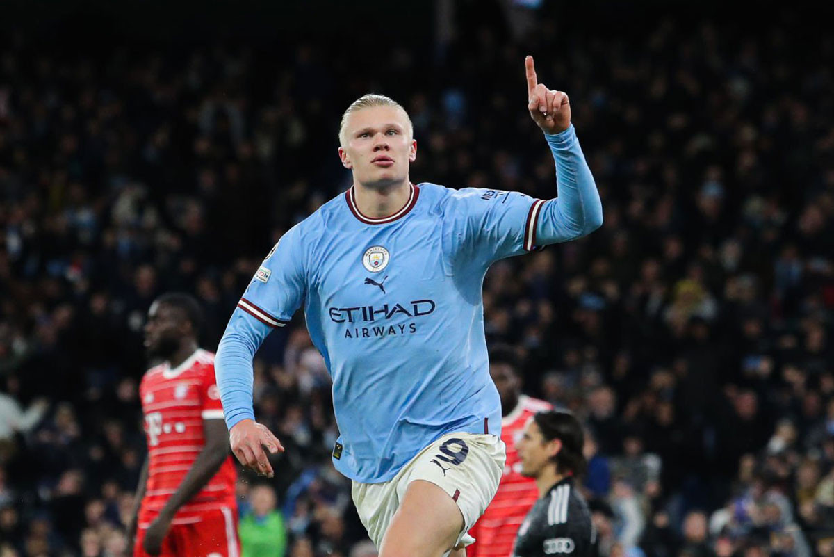 Tiền đạo: Erling Haaland (Man City). Tiền đạo: Erling Haaland (Man City).