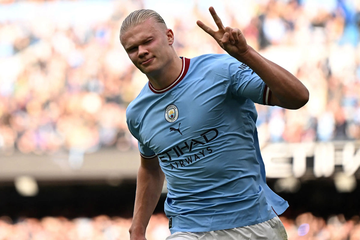 Tiền đạo: Erling Haaland (Man City). Tiền đạo: Erling Haaland (Man City).