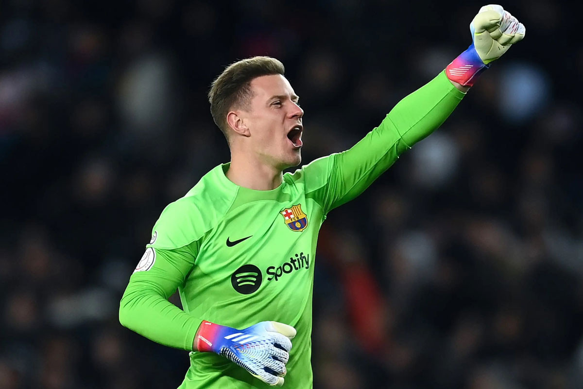 Thủ môn: Marc-Andre ter Stegen (Barcelona). Thủ môn: Marc-Andre ter Stegen (Barcelona).