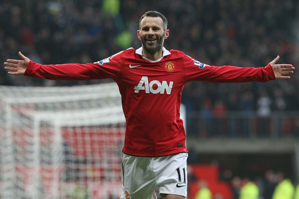 =7. Ryan Giggs (168 bàn sau 963, thời gian gắn bó: 1991-2014). =7. Ryan Giggs (168 bàn sau 963, thời gian gắn bó: 1991-2014).