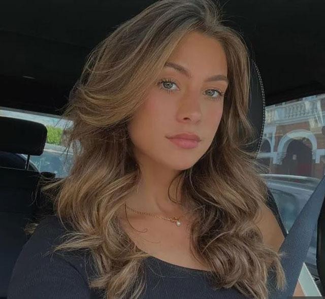 Sophia Weber – bạn gái của Kai Havertz.