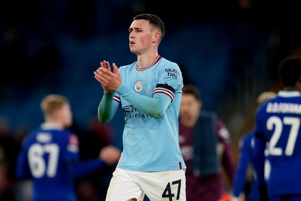 5. Tiền vệ Phil Foden. 5. Tiền vệ Phil Foden.