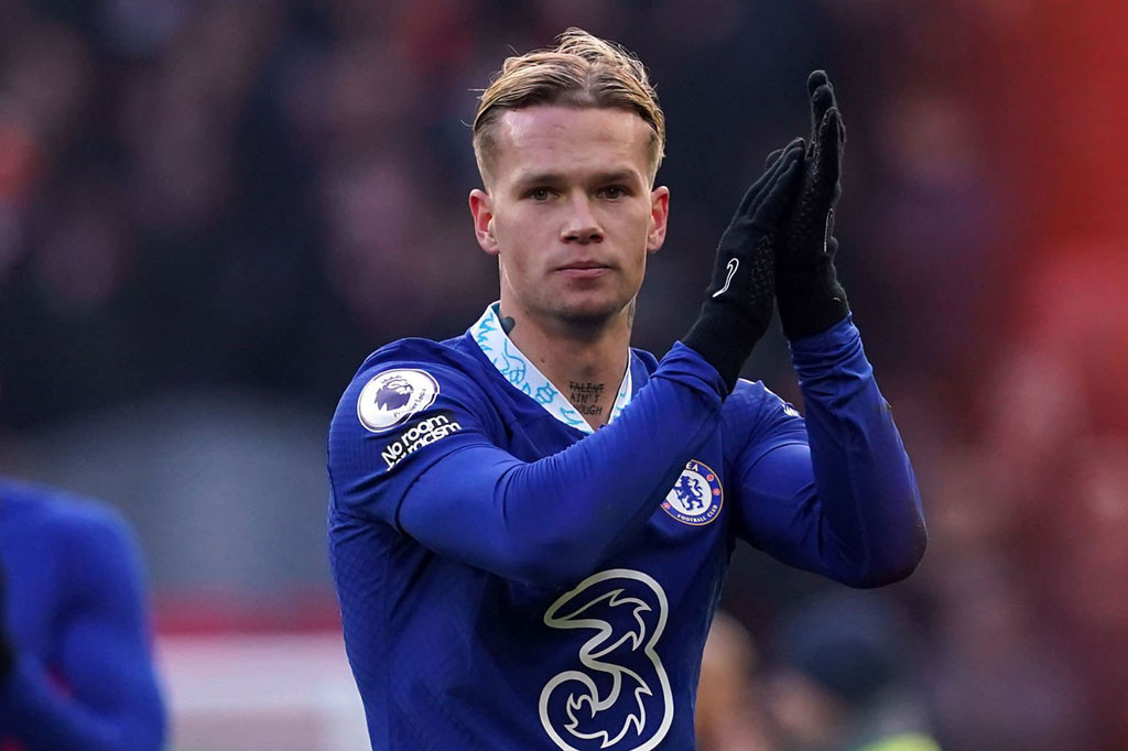 Tiền đạo: Mykhailo Mudryk (Chelsea). Tiền đạo: Mykhailo Mudryk (Chelsea).