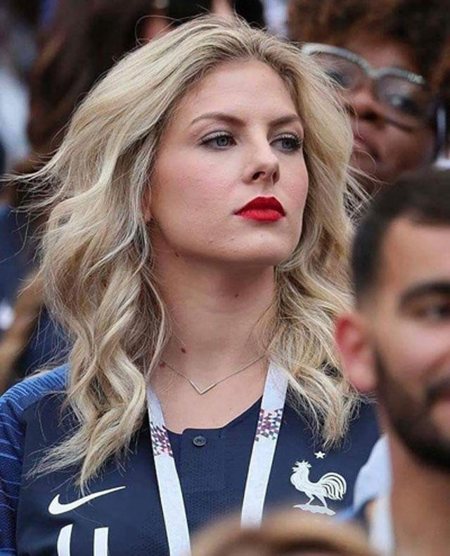 Camille Tytgat, vợ hậu vệ Raphael Varane – Đội tuyển Pháp.