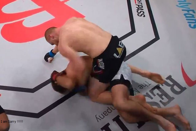 Alik Lorenz hạ gục đối thủ.