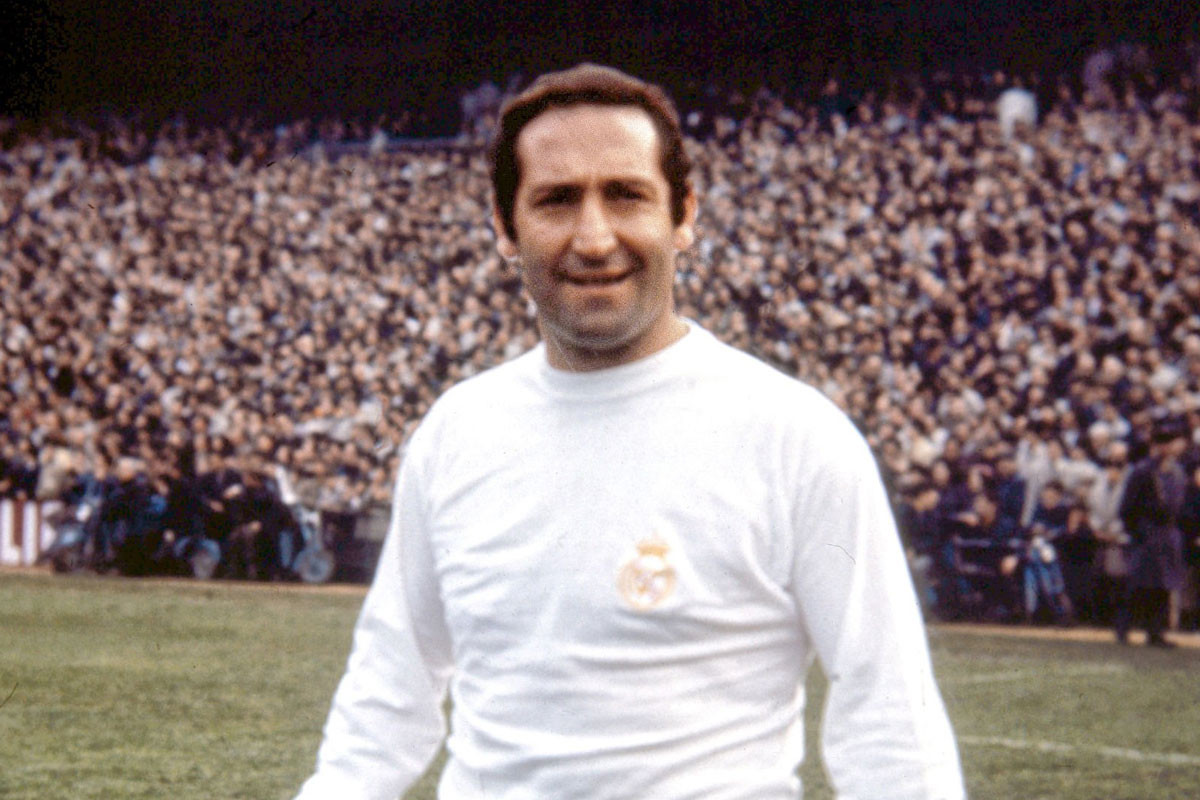 8. Francisco Gento (182 bàn sau 600 trận, thời gian gắn bó: 1953-1971).
