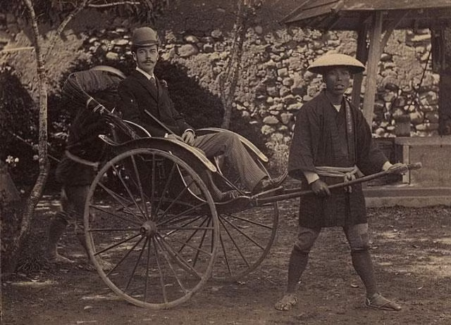 Sa hoàng Nicholas II tại Nagasaki, Nhật Bản, năm 1891.