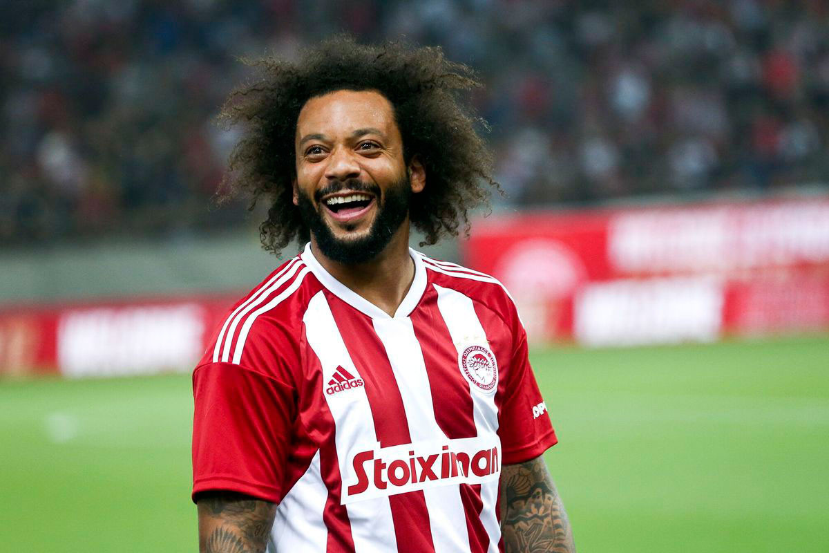 8. Marcelo (Olympiacos, tổng số người theo dõi trên các mạng xã hội: 114,1 triệu người theo dõi).