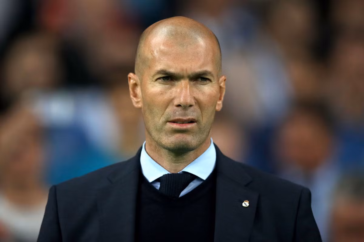 1. Zinedine Zidane (chia tay Real Madrid từ tháng 5/2021).