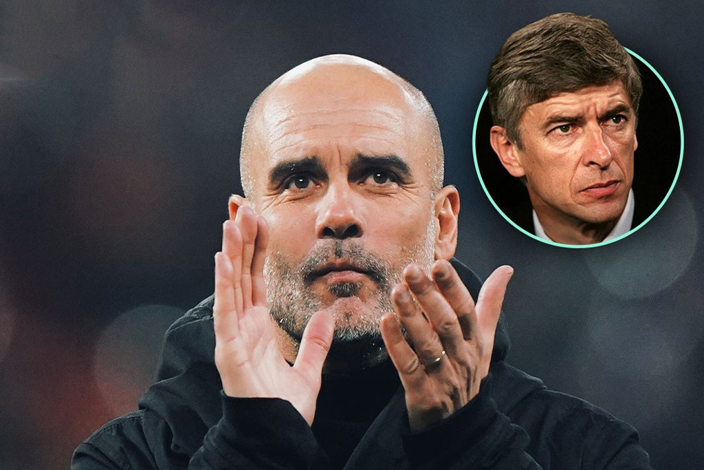 HLV Guardiola vượt qua kỷ lục của Wenger.