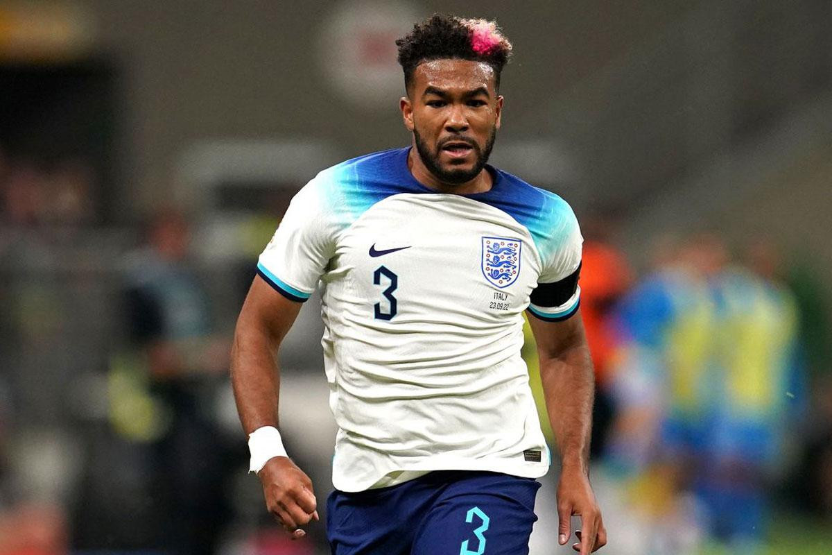 3. Reece James (Anh, chấn thương đầu gối).