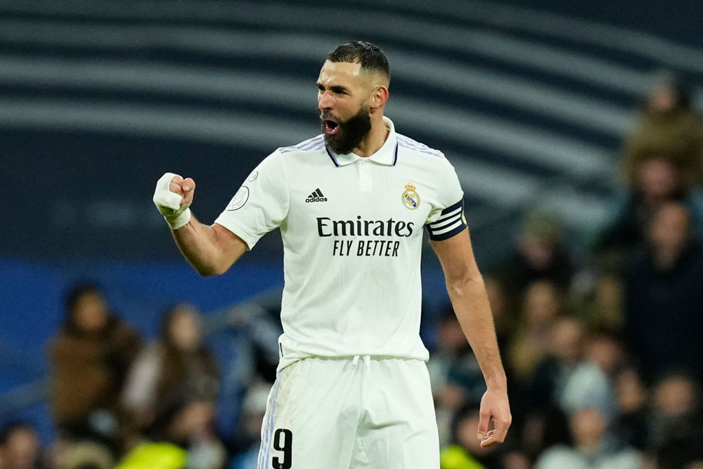 =5. Karim Benzema (Real Madrid, 228 bàn sau 427 trận, 2009-nay). =5. Karim Benzema (Real Madrid, 228 bàn sau 427 trận, 2009-nay).