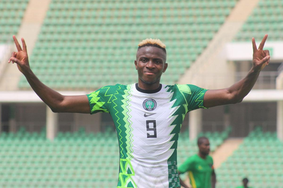 8. Victor Osimhen (ĐT Nigeria không vượt qua được vòng loại).