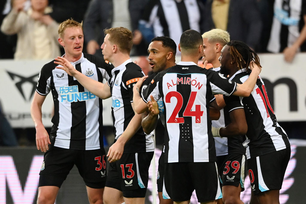 7. Newcastle (số lần dứt điểm từ đầu mùa giải 2022/23 đến nay: 351 lần).