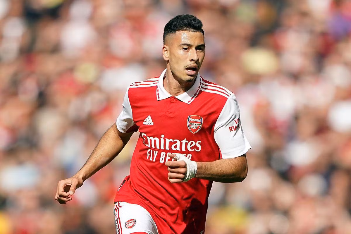 9. Gabriel Martinelli (Arsenal, vận tốc tối đa: 35,85 km/h).