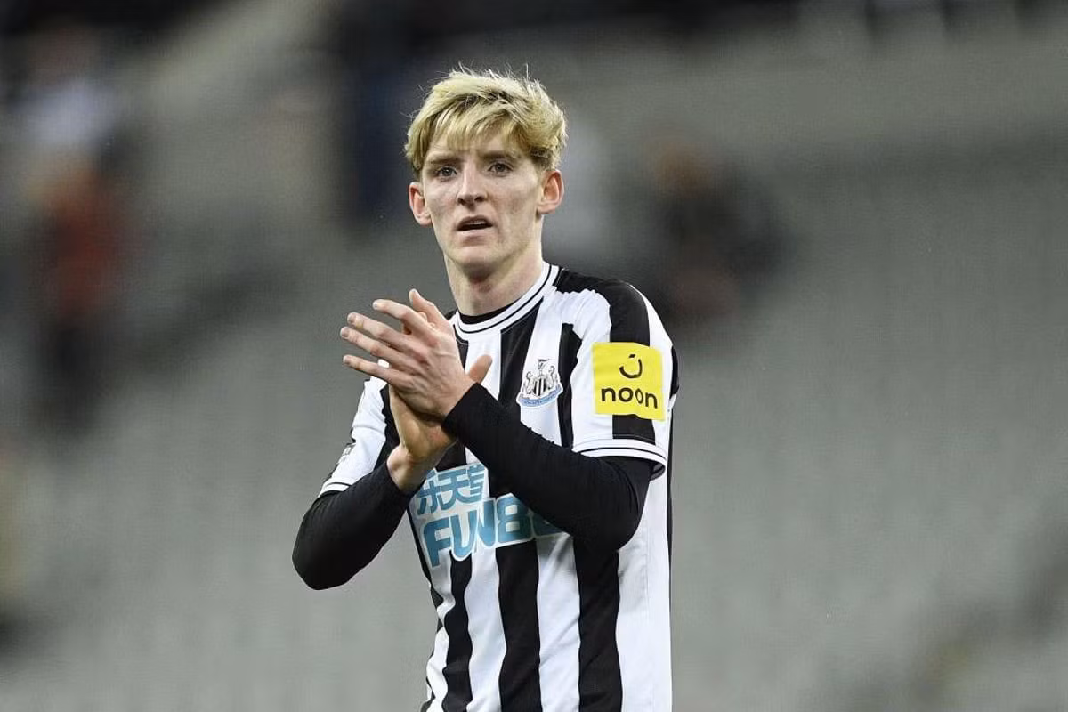 3. Anthony Gordon (Newcastle, vận tốc tối đa: 36,61 km/h).