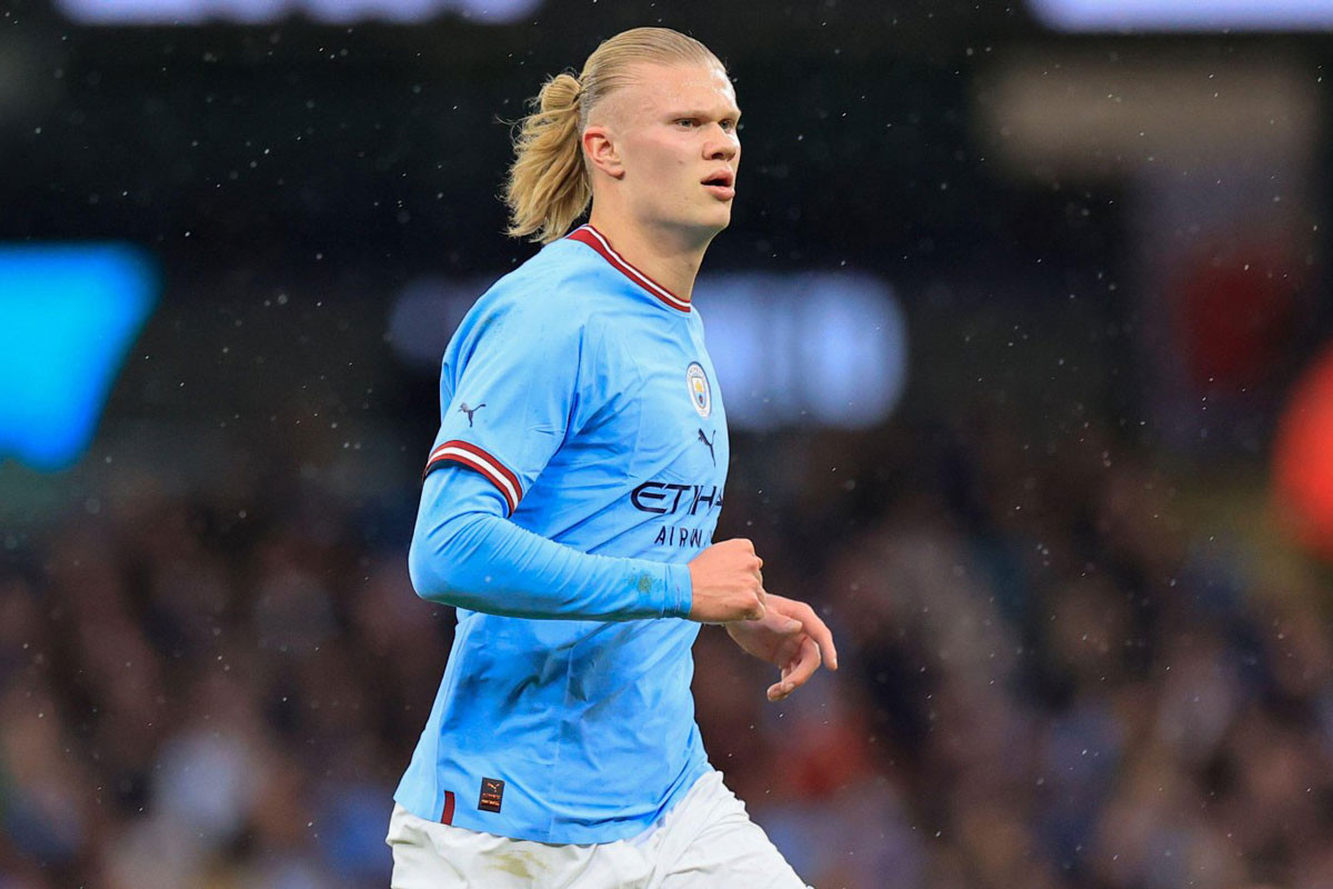 6. Erling Haaland (Man City, vận tốc tối đa: 36,22 km/h).