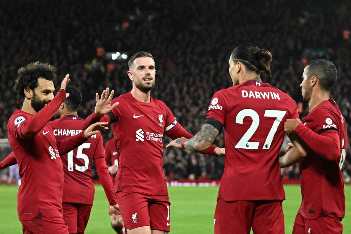 4. Liverpool (tổng giá trị đội hình: 928 triệu euro). 4. Liverpool (tổng giá trị đội hình: 928 triệu euro).