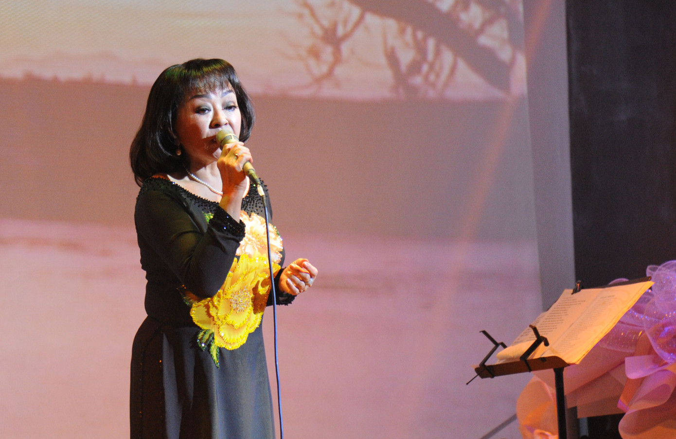 Do gia đình có quốc tịch Pháp, sau năm 1975 bà định cư tại Pháp, mặc dù vậy, ngay từ năm 1994 ca sĩ Hương Lan đã được mời về nước thu âm các ca khúc về dòng nhạc quê hương.