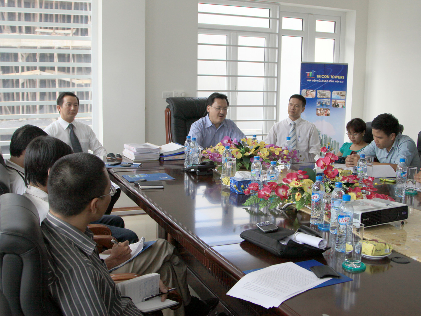 Quang cảnh buổi họp báo chui