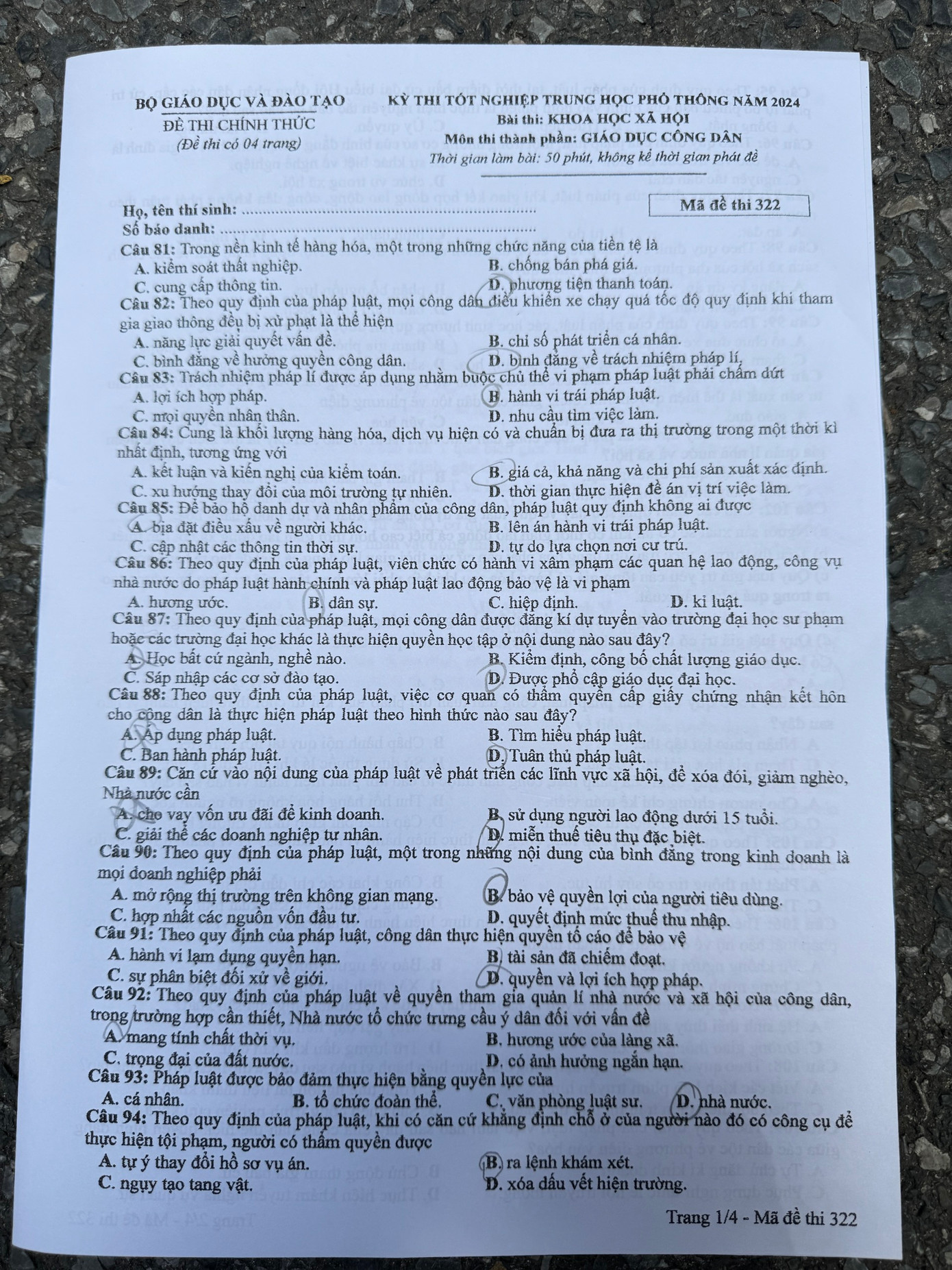 Bài thi tổ hợp vừa sức, sỹ tử phấn khởi tự tin đạt điểm cao ảnh 48 Bài thi tổ hợp vừa sức, sỹ tử phấn khởi tự tin đạt điểm cao ảnh 48