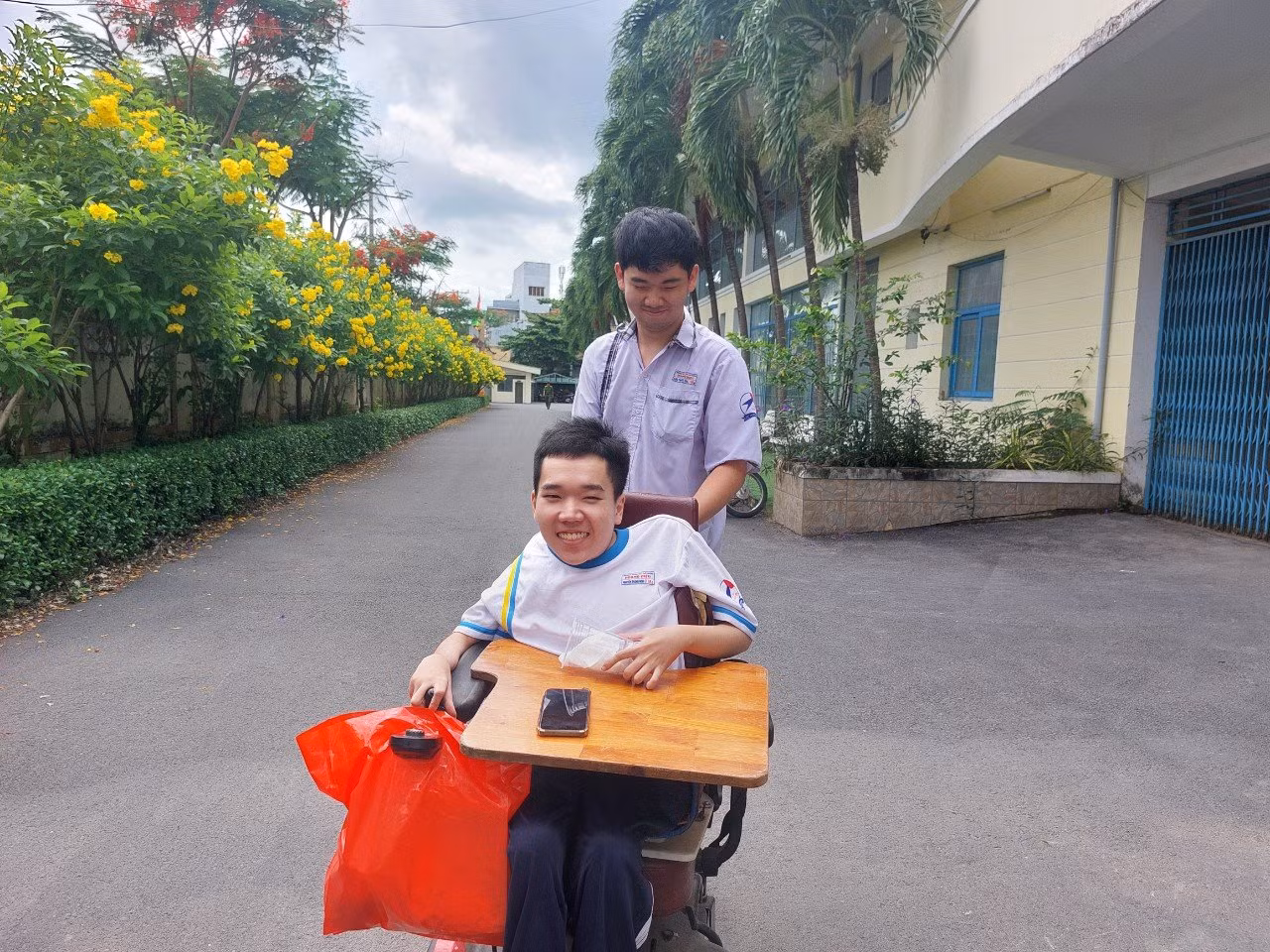 Thí sinh khuyết tật Nguyễn Thành Nghị