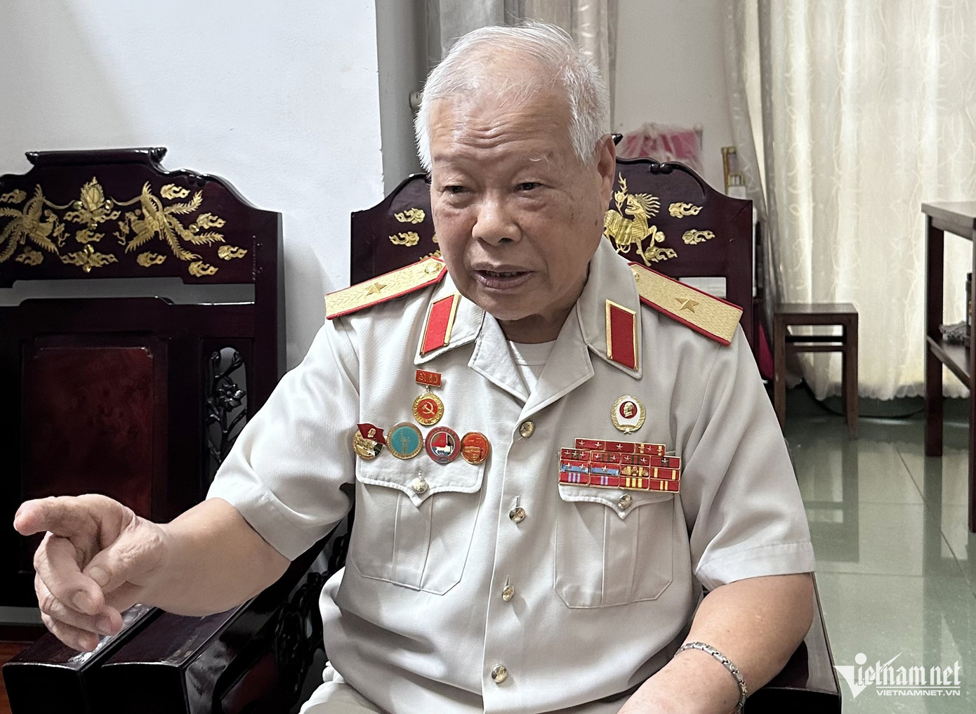 Ông Doanh kể về những trận đánh trong cuộc đời binh nghiệp.