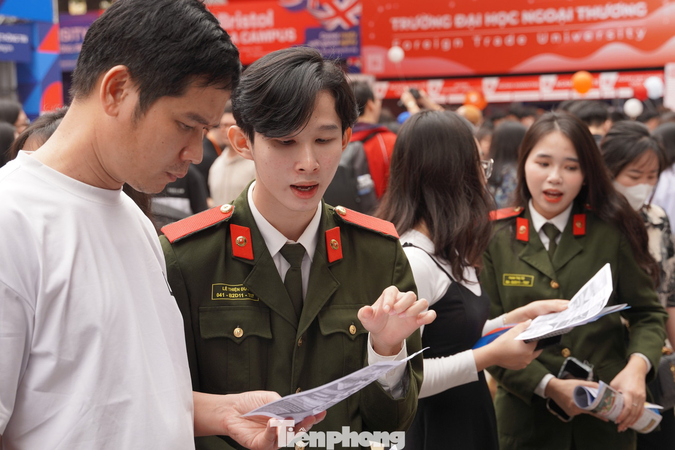 Khối trường công an cũng được đông đảo thí sinh quan tâm