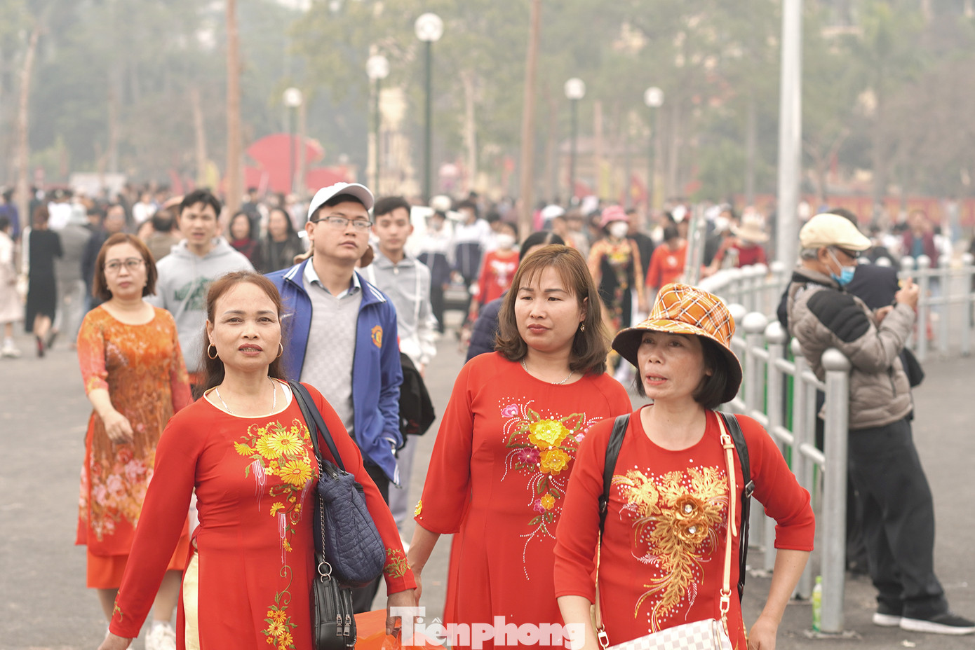 Luồng giao thông và các chiều đi bộ của du khách cũng đã được BTC chuẩn bị khoa học, hợp lý.