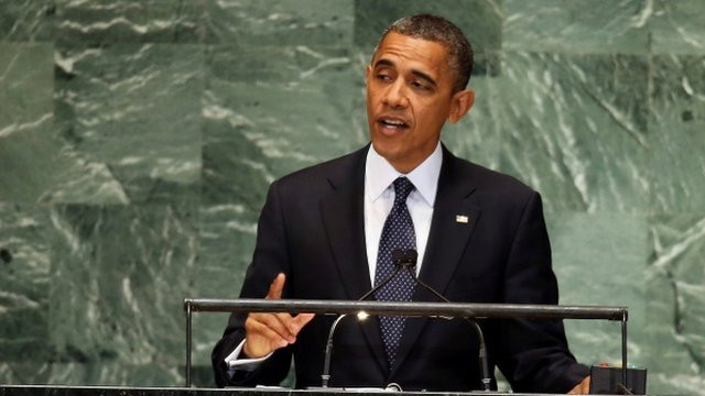 Tổng thống Obama phát biểu tại Đại hội đồng Liên Hợp Quốc ngày 25-9