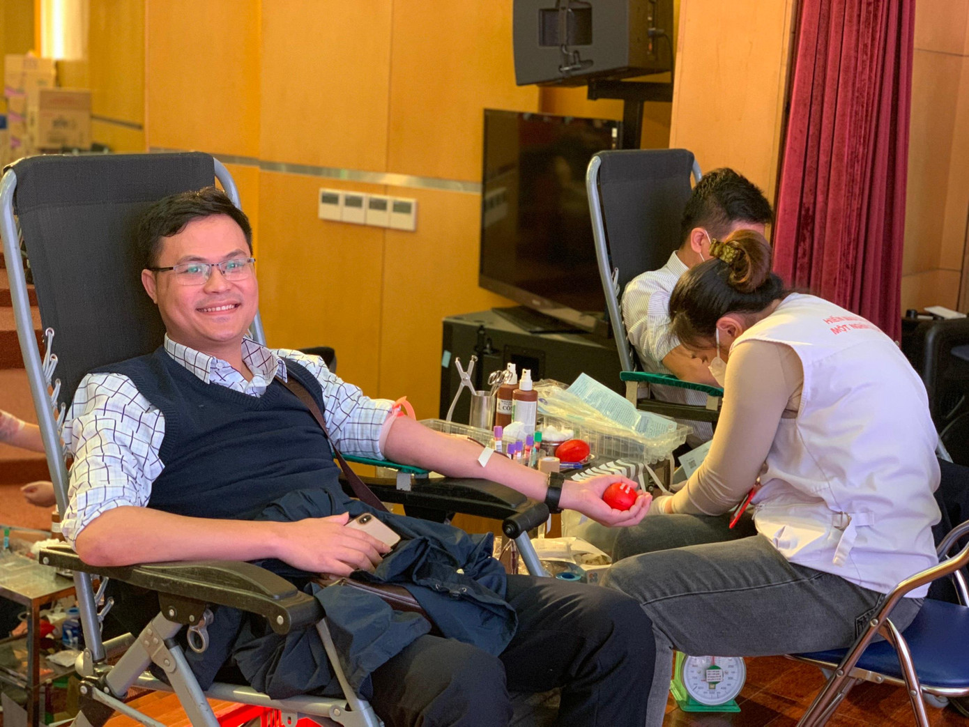 Ngày hội hiến máu thu hút sự tham gia của hơn 600 đoàn viên thanh niên, cán bộ công nhân viên của Tập đoàn VNPT