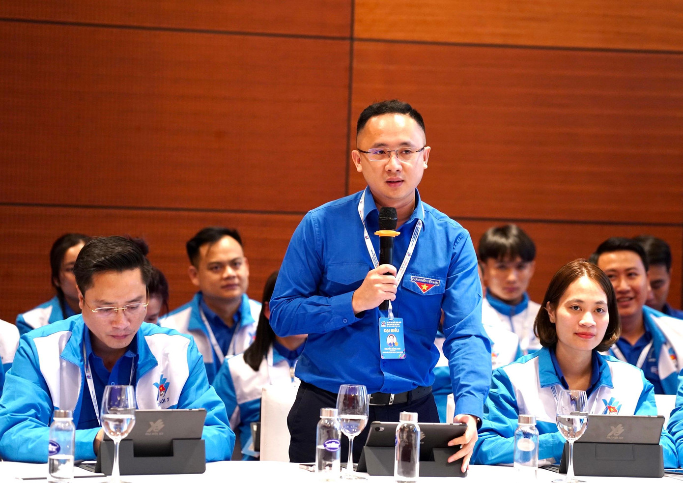 Anh Nguyễn Đồng Anh, Bí thư Đoàn Thanh niên Bộ Ngoại giao. Ảnh: Hoàng Mạnh Thắng Anh Nguyễn Đồng Anh, Bí thư Đoàn Thanh niên Bộ Ngoại giao. Ảnh: Hoàng Mạnh Thắng