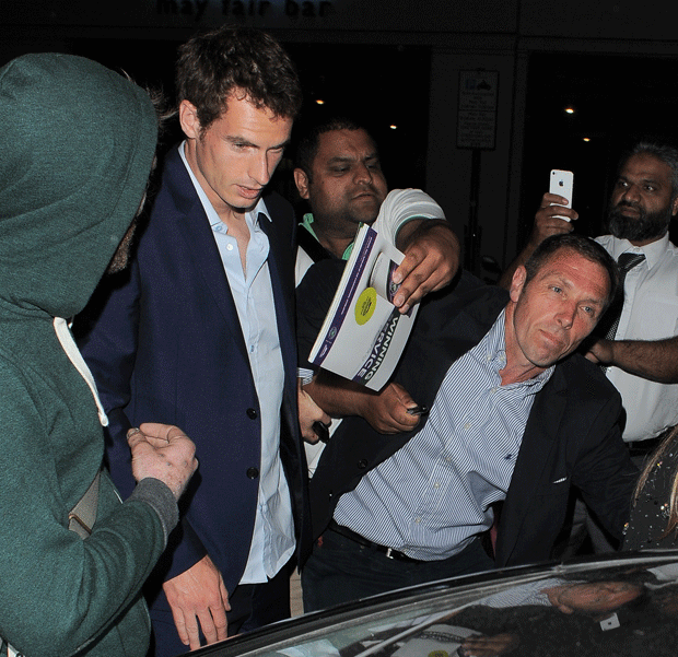 Murray bị một phen khiếp vía