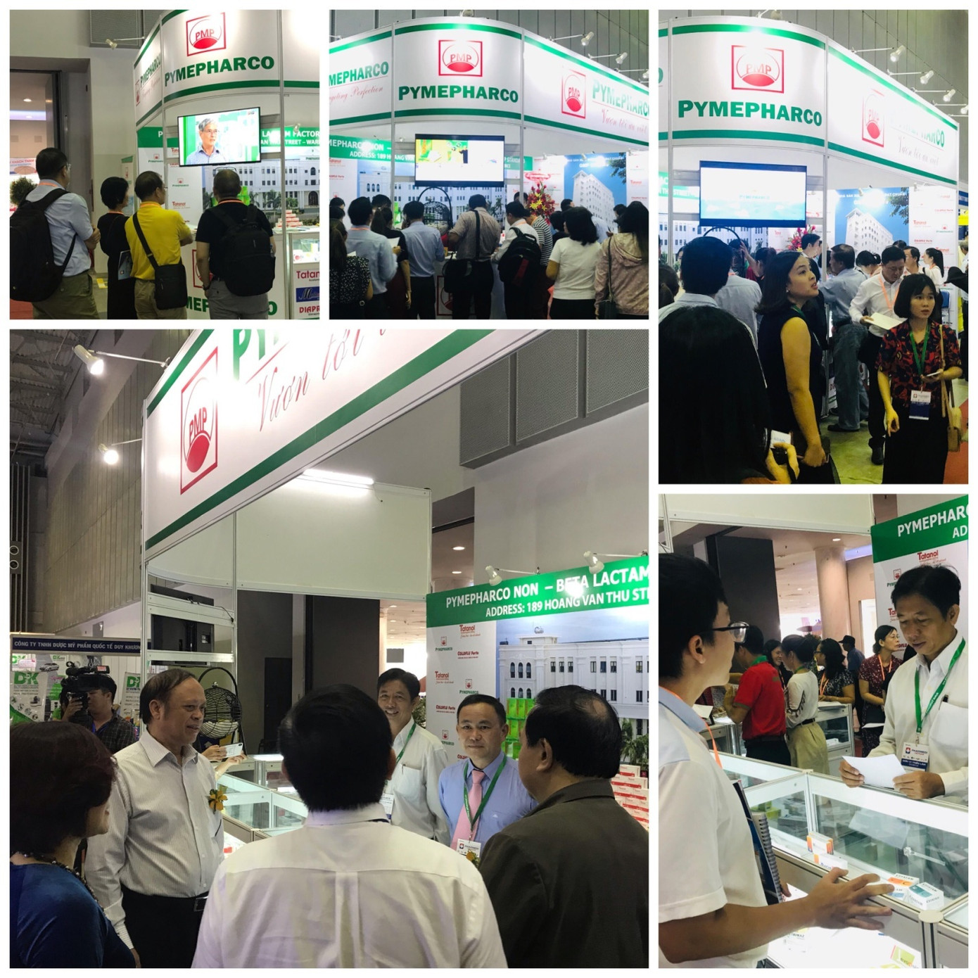 Pymepharco tham gia triển lãm y tế quốc tế lần thứ 14 ảnh 2