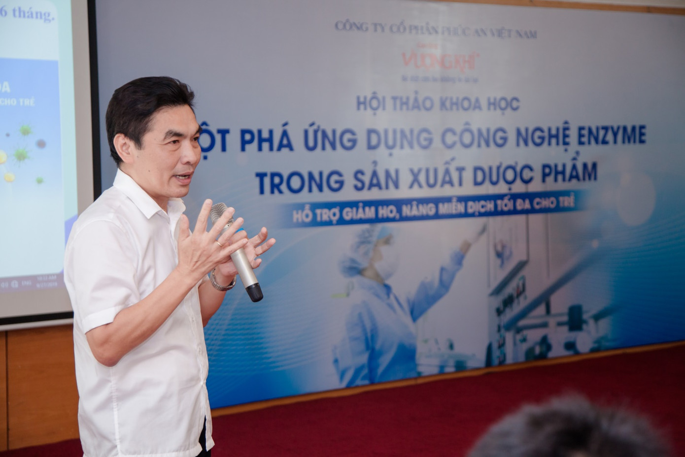 Vượng khí - Hỗ trợ giảm ho, nâng miễn dịch tối đa cho trẻ ảnh 1