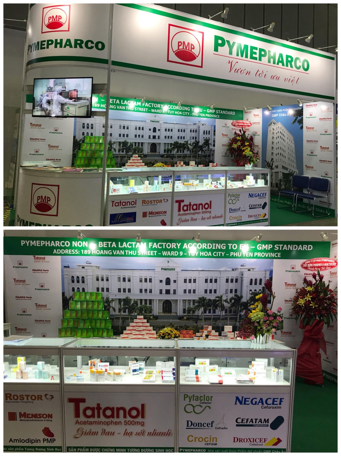 Pymepharco tham gia triển lãm y tế quốc tế lần thứ 14 ảnh 1