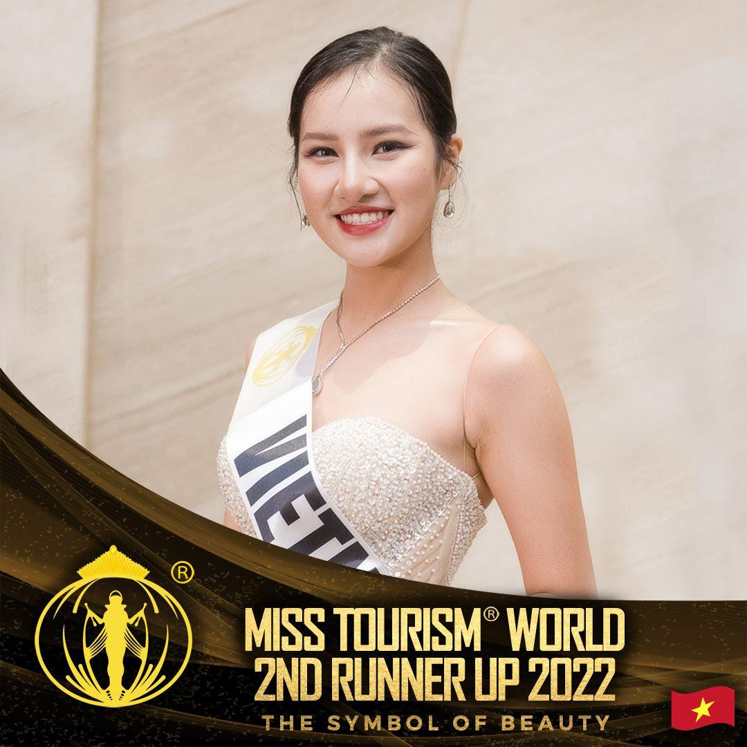 Nhan sắc Top 5 Hoa hậu Du lịch Thế giới 2022.