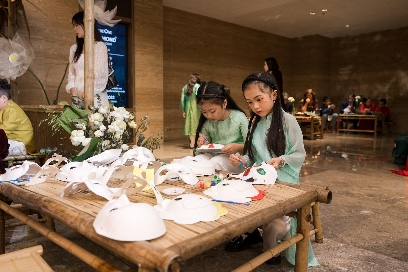 Ngọc Hân dành riêng 1 khu vực cho các em bé tham gia lễ cưới.