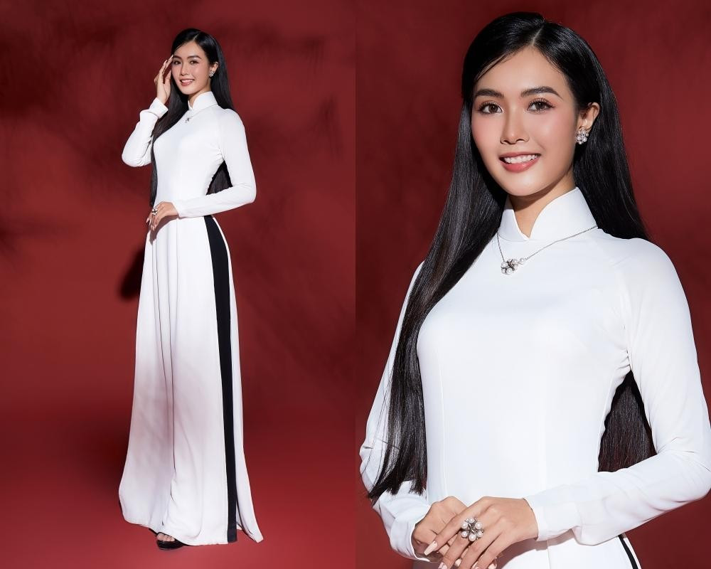 Thanh Tâm có chiều cao 1,74 m, số đo hình thể lần lượt là 79-65-96 cm. Thanh Tâm có chiều cao 1,74 m, số đo hình thể lần lượt là 79-65-96 cm.