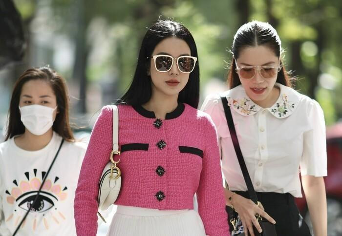 Diệp Lâm Anh trong phiên tòa chiều 2/12. Diệp Lâm Anh trong phiên tòa chiều 2/12.